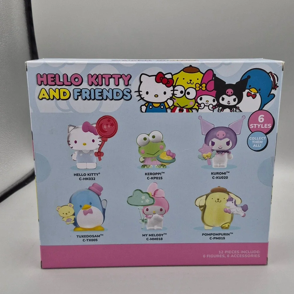 Hello Kitty Friends Series 2 Dreamland 6 Figure Pack Sanrio Jazwares 2024 NEW